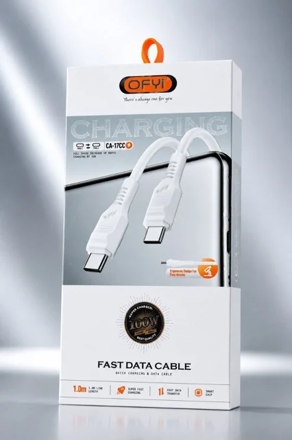 کابل اورجینال OFYi CA-17CC | توان ۱۰۰ وات ( ارسال رایگان )